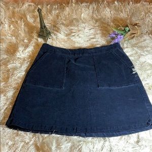 Prince & fox corduroy skirt